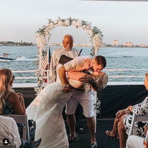 Mike Perry and his wife Danielle Nikerson