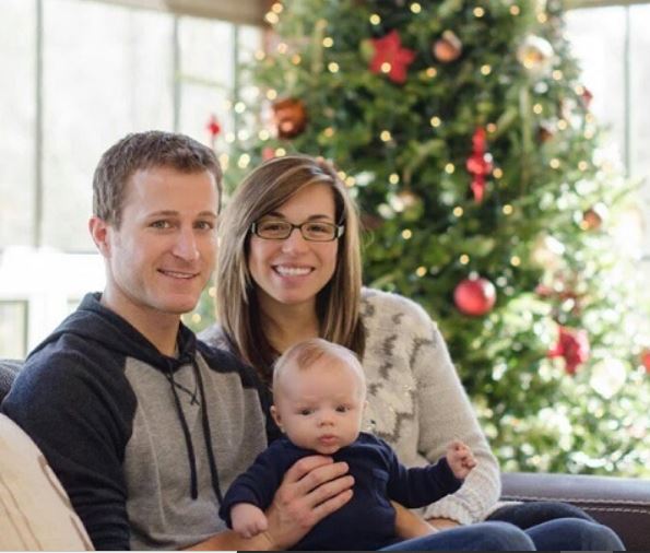 Kasey Kahne and his baby mama.