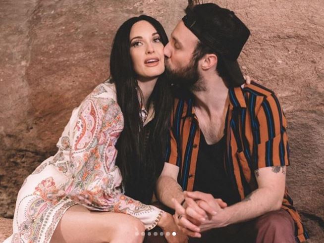 Kacey Musgraves with husband