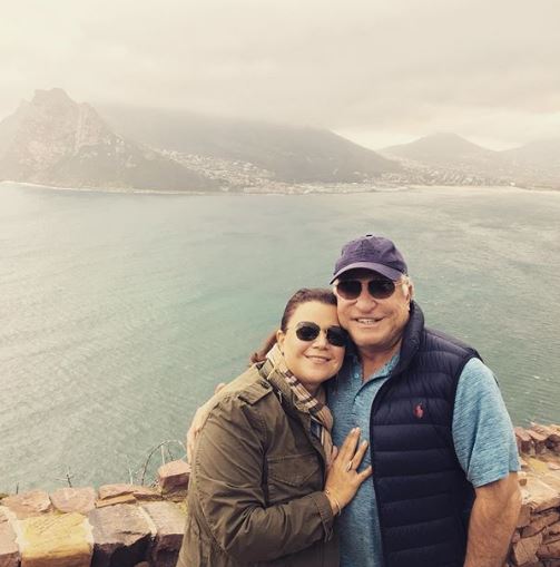 Ana Navarro with husband