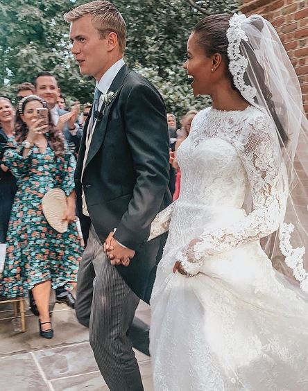 Candace Owens and her husband George Farmer
