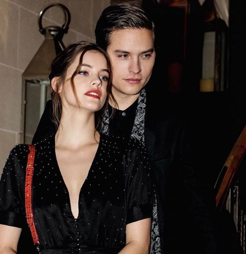 Dylan Sprouse with his soulmate.