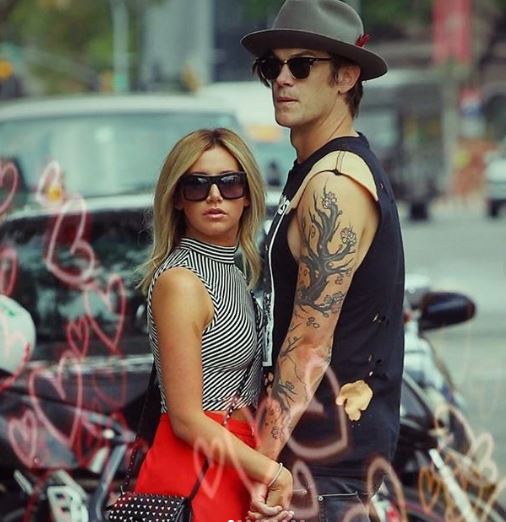 Ashley with the love of her life.