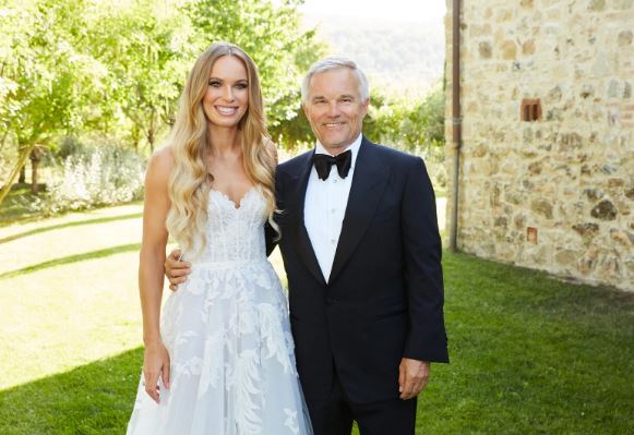 Caroline Wozniacki with her dad Piotr Wozniacki.