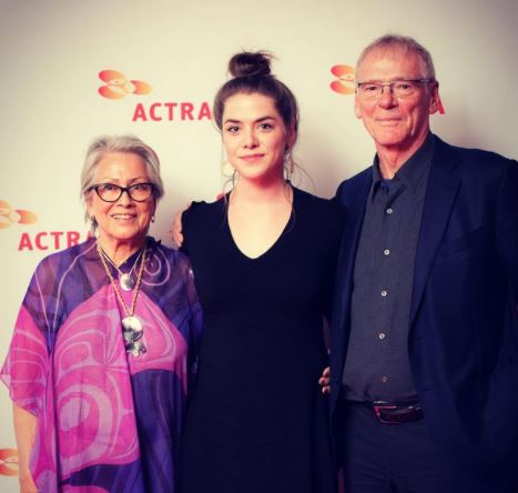 Kaniehtiio Horn parents.
