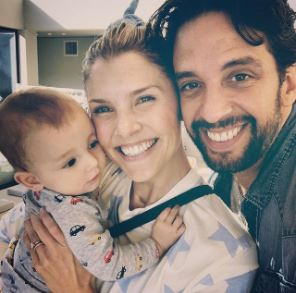 Amanda Kloots husband and son.