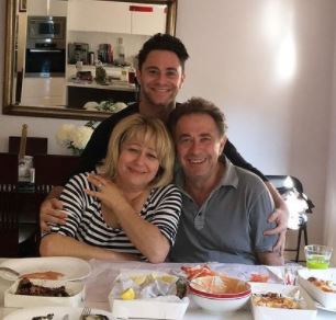 Sasha Farber mom and dad.