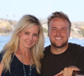 Matt Barkley with his mom.