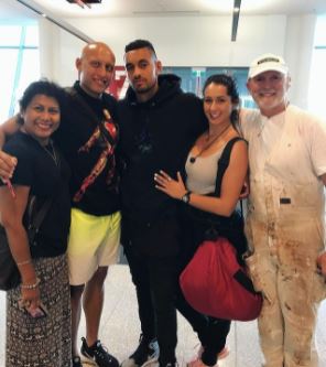 Nick Kyrgios family.