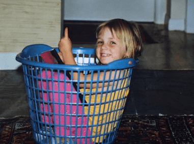 Sarah Mezzanotte childhood picture
