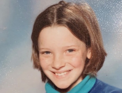 Morfydd Clark childhood photo