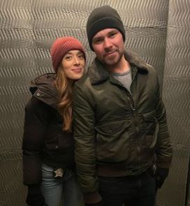 Patrick Flueger and Marina Squerciati.