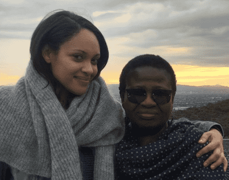 A selfie of Cynthia Addai-Robinson