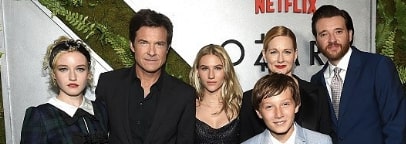 Skylar Gaertner With his co-star of Ozark