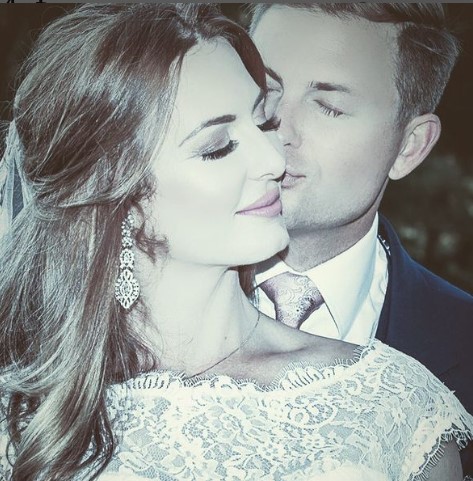 Emerald Robinson with her husband