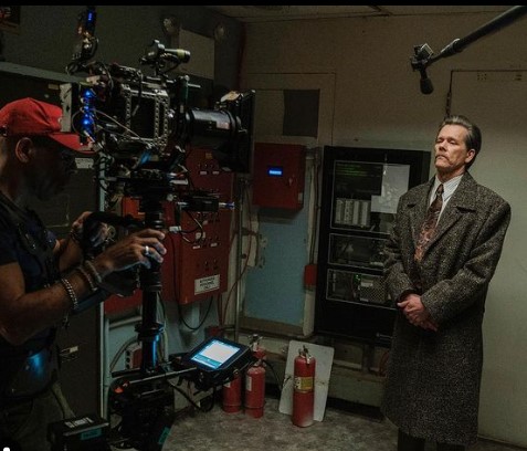 Kevin Bacon Filming City On A Hill
