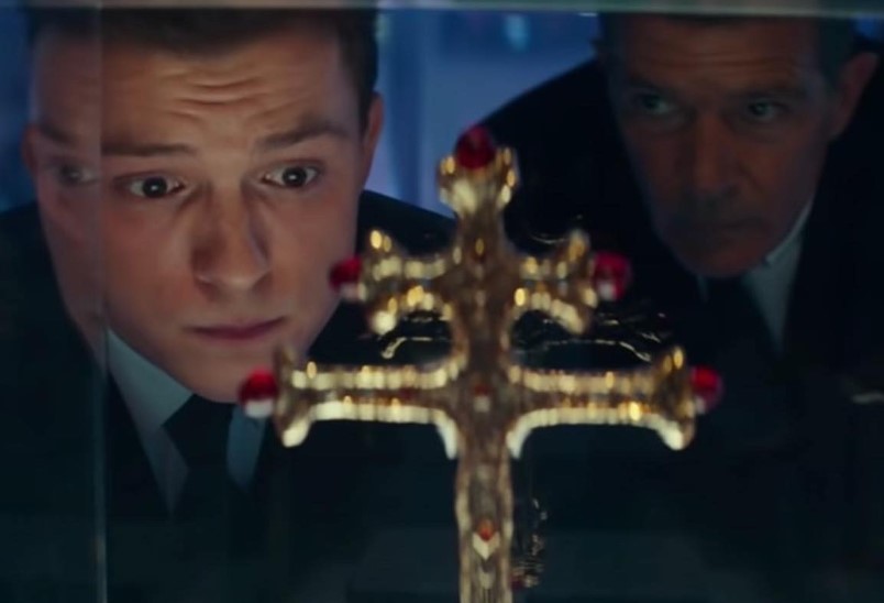 Antonio Banderas Shares screen with Tom holland in the movie Uncharted
