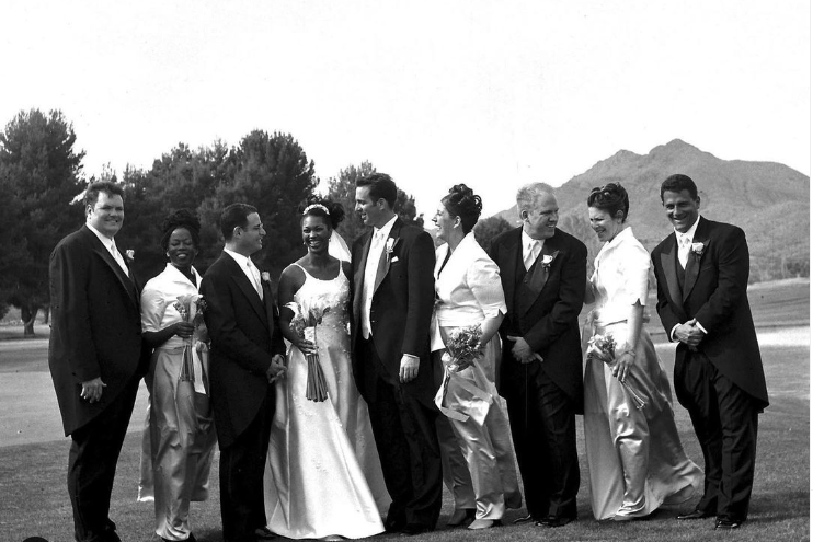 Harris Faulker Marriage Photograph