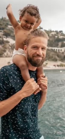Aja Naomi King sharing image of her husband and her son Kian