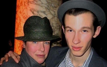 callum-turner-mother Callum Turner with his mother Rosemary Turner.