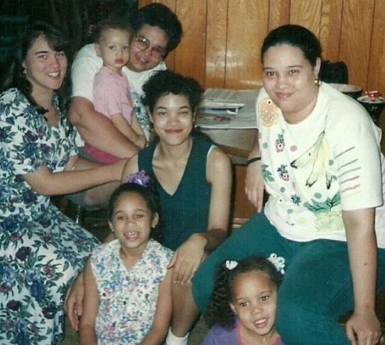 britnney-grinner-with-her-family-her-aunt-and-cousin Brittney Griner with her family, aunts, and her cousin