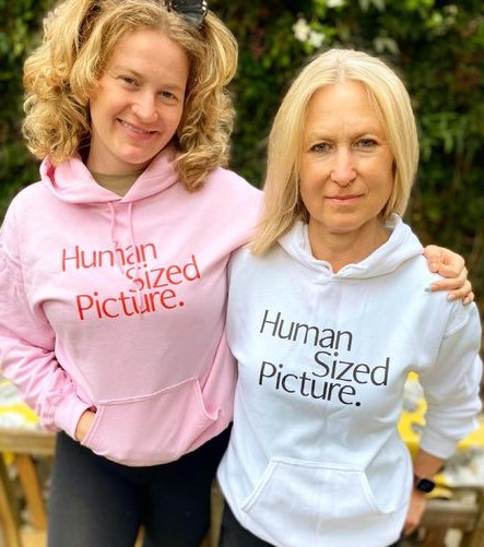 Grace Campbell with her mother Fiona