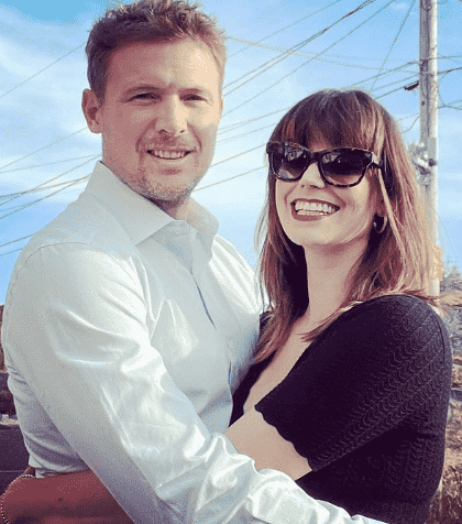 Meghan Ory with her husband John Reardon