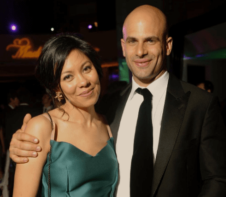 alex-wagner-with-her-husband Alex Wagner with her husband Sam Kass