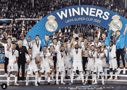 casemiro-real-madrid Casemiro and his Real Madrid team wins UEFA Super Club 2022