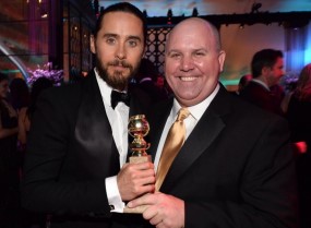 James Dumont with Jared Leto, his co-star of 