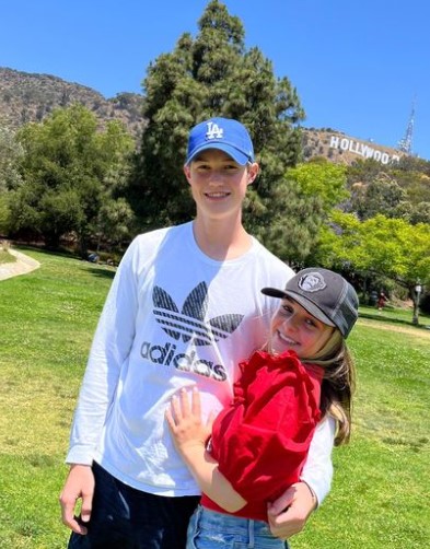Abby James Witherspoon with her boyfriend Lee Guy