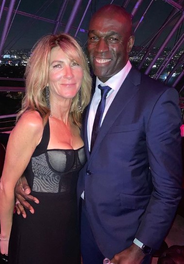 steve-toussiant-with-his-on-screen-wife-eve-best Steve Toussaint with his on-screen wife Eve Best