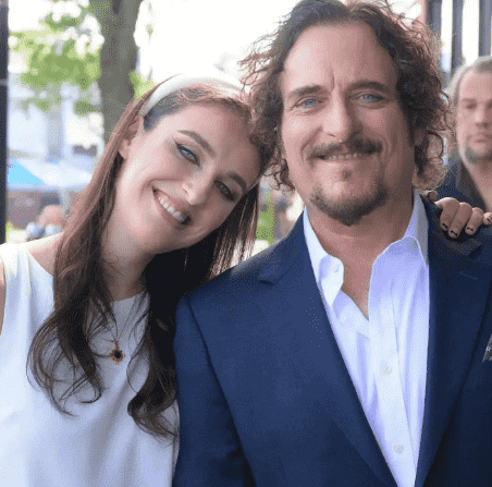 kim-coates-with-Brenna Kim Coates with his youngest daughter Brenna Coates