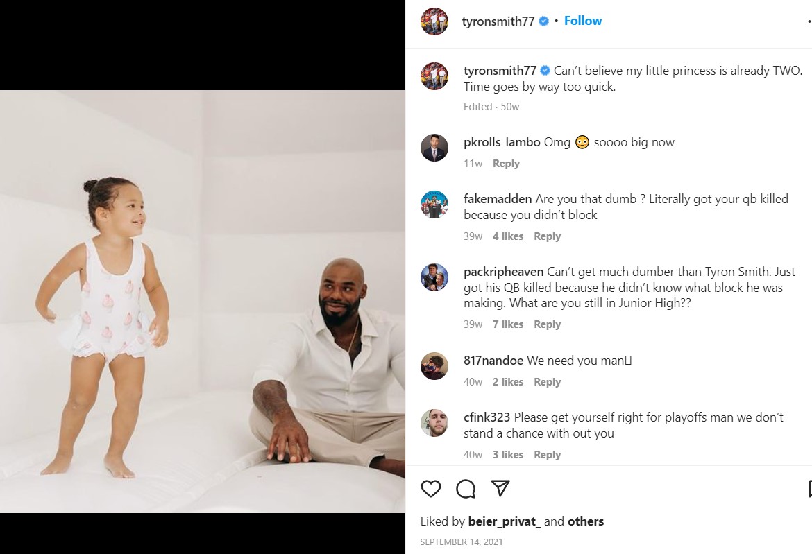tyron-smith-daughter Tyron Smith Daughter