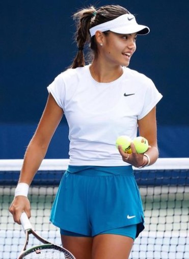 emma-raducanu-at-up-open-tennis-championship Emma Raducanu at US Open Tennis Championship