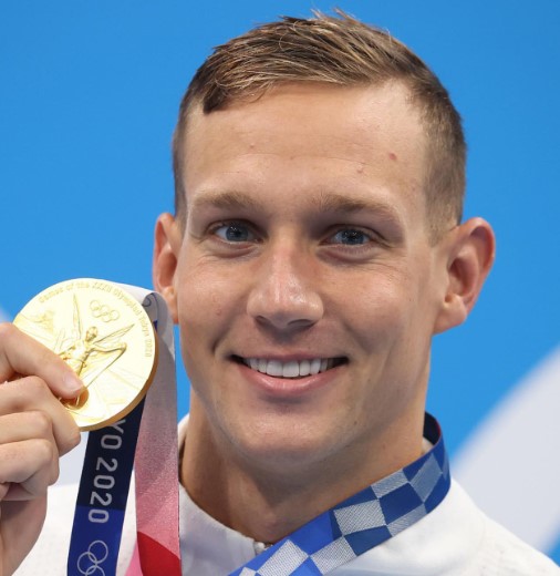 caeleb-dressel-with-a-gold-in-tokyo-olympics Caeleb Dressel won a Gold in Olympics in Tokyo