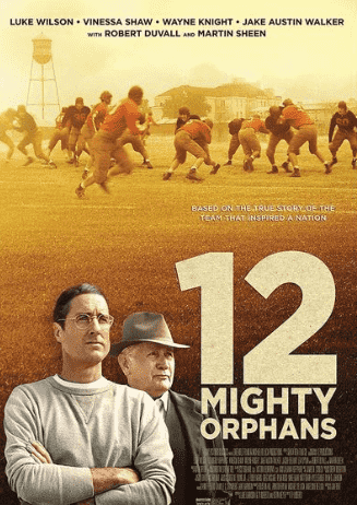 Luke wilson is featured in movie 12 Mighty Orphans