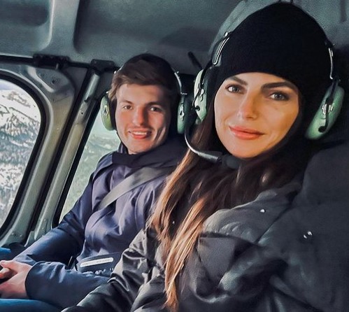 max-verstappen-with-his-girlfriend-kelly Max Verstappen with his girlfriend Kelly