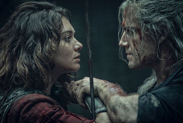 Emma Appleton as Princess Renfri on The Witcher 