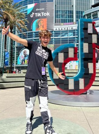 Ayden Mekus at Vidcon TikTok 