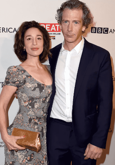 Ben Mendelsohn with his ex-wife Emma Forest