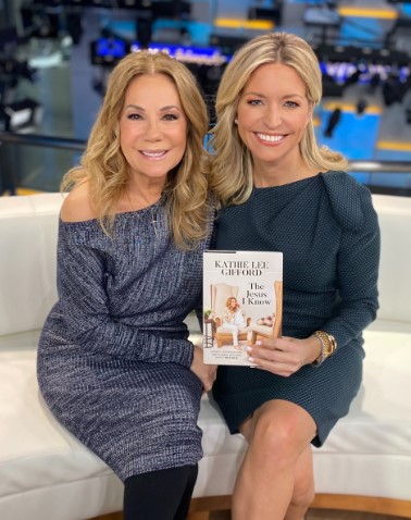 Ainsley Earhardt with her friend Kathie Lee Gifford