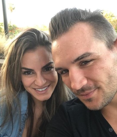 michael-chandler-with-his-wife Michael Chandler with his wife