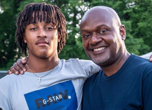 james-poyser-with-his-son-jaydn James Poyser with his son Jaydn
