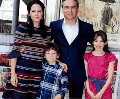 elaine-cassidy-family Elaine Cassidy with her husband and children