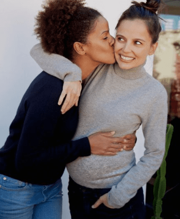 elena-anaya-partner Elena Anaya with her partner Tina Afugu Cordero