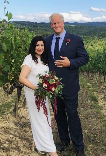 Abraham-benrubi-with-his-wife Abraham Benrubi with his wife