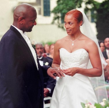 james-poyser-wedding James Poyser marriage photo with his wife Tonita Poyser