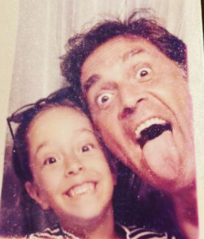 oona-chaplin-with-her-father Oona Chaplin with her father