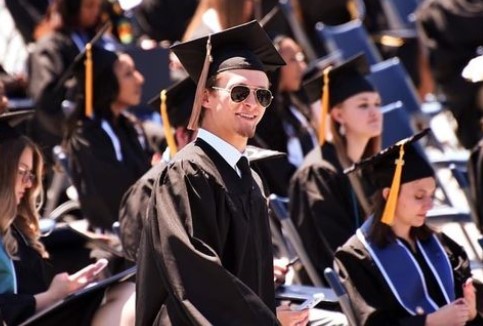 bryce-leatherwood-on-his-graduation-ceremony Bryce Leatherwood on his graduation ceremony
